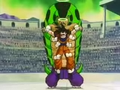 Caterpy tickles Goku