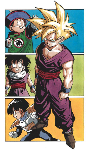 ssj4 kid gohan