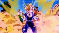 Gohan powers up to Super Saiyan 2 after Cell arrives back on Earth