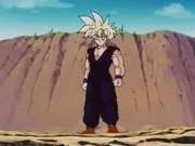 Gohan scende sul campo di battaglia