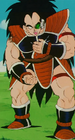 Raditz injured by Gohan