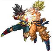 Goku Bardock Father Son Kamehameha