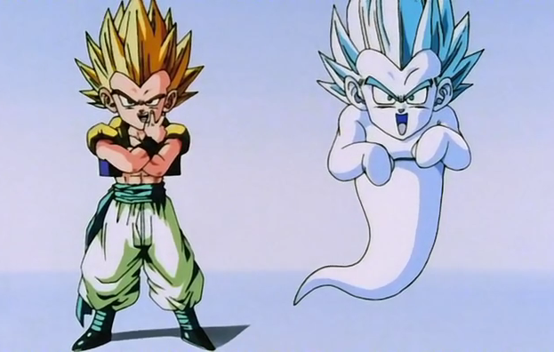 Gotenks e o super ataque kamikazes · · · · · · #gotenks #dragonballz #