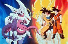 Goku contra Coora quinta forma