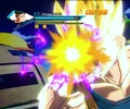 Gohan charges his Special Beam Cannon in Xenoverse