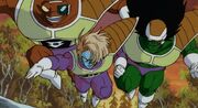 Cooler's Revenge - Cooler's Armored Squadron charge at Goku