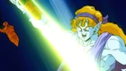 Piccolo's Eye Lasers hit Angila