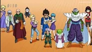 La preocupación de los guerreros ante Beerus