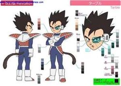 Tarble irmão de Vegeta  Personajes de dragon ball, Dragon ball gt, Dragon  ball