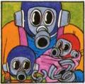 Tori(yama)-Bot with his children, another real-life reference