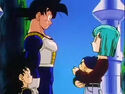 Goku, Gohan, Bulma and Trunks