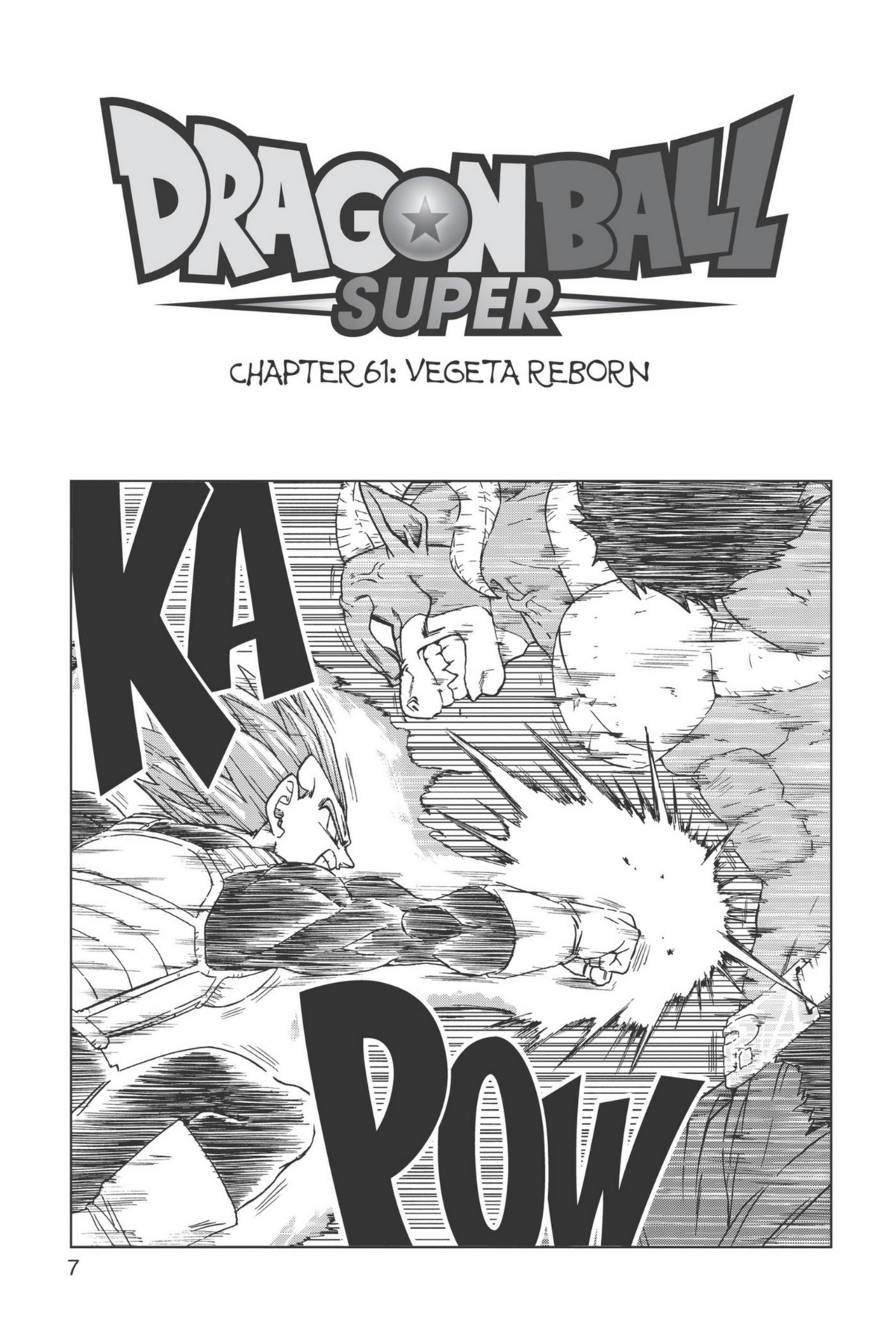 Dragon Ball Super Manga Chapter 61 Review – Vegeta Reborn - DBZ Figures.com