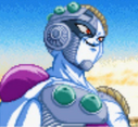 Frieza in his cybernetic form in Supersonic Warriors