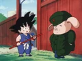 Goku and Oolong
