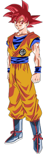 Super Saiyan God Goku 