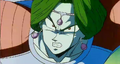 Zarbon dodges Vegeta's attacks