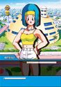 An uncropped version of Bulma’s card from the Dragon Ball Super Card Game (French version)