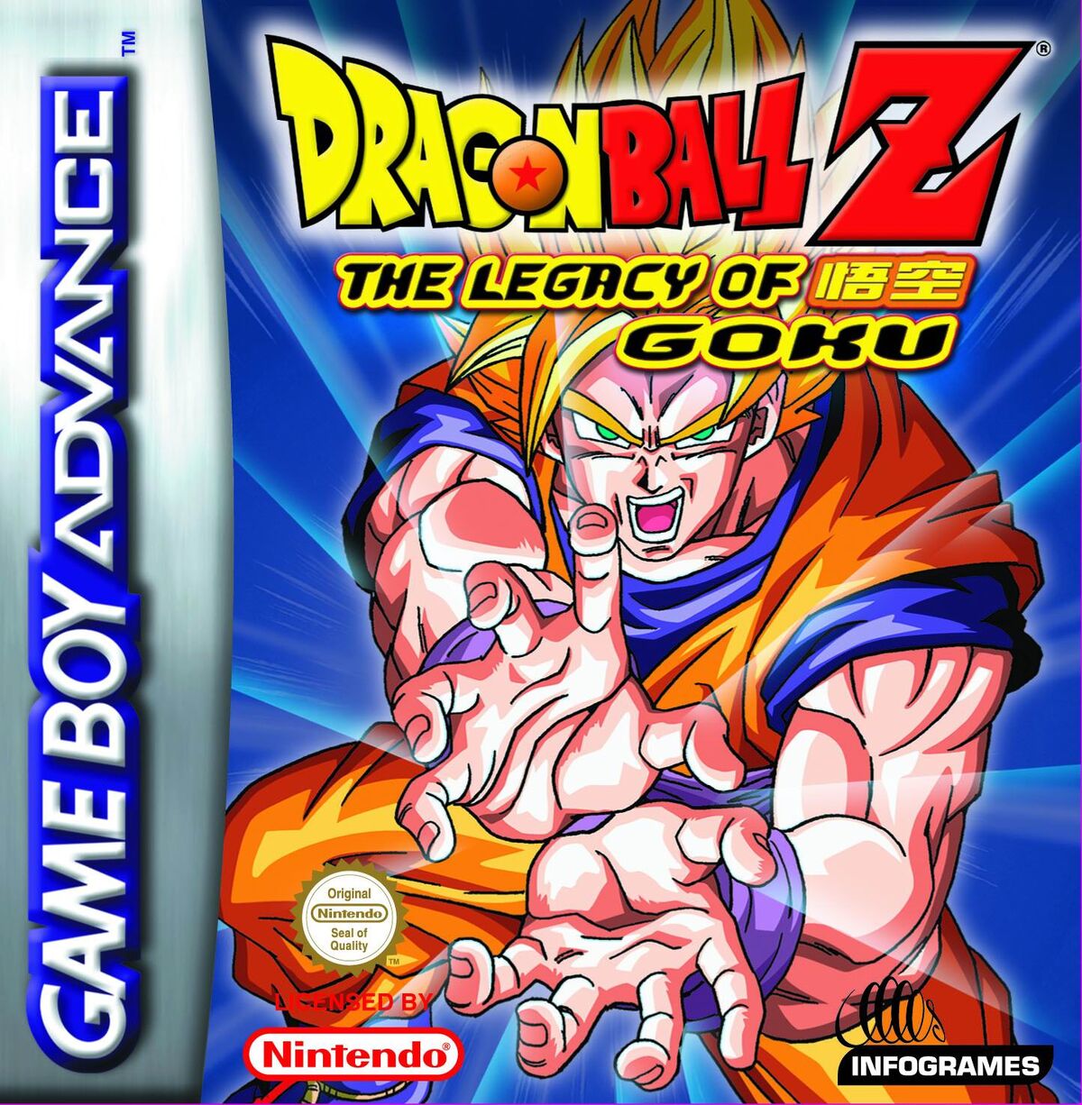純正売上 GBA ドラゴンボール Z Legacy of Goku I & II 北米版 