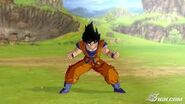 Goku enfurecido con los saiyans