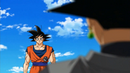Goku y espalda de goku borruko