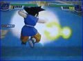 GT Goku fires Ki Blasts