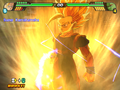 Gohan prepares a Standing Kamehameha in Budokai Tenkaichi 3