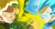 Future Trunks and Vegeta Training