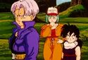 Gohan,BulmaAndFutureTrunks