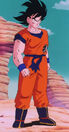 Goku's uniform in the Saiyan arc