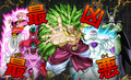 Super Buu, Hatchiyack, SS3 Broly, Frieza, Cell