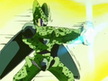 Cell firing the Solar Kamehameha