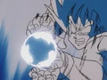 Yamcha uses a Kamehameha