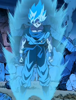 Blue Super Saiyan Goku