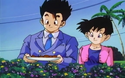 Gohan and Videl at Capsule Corporation