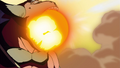 Chief Moginaian about to use Fire Breath