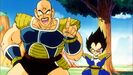 Nappa tells Gohan not to go anywhere