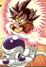 Kaio-ken in Dragon Ball SD