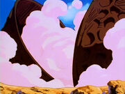 The egg is hatched, releasing a gaseous substance which later forms into Buu