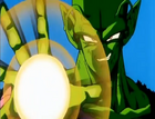 Piccolo fires the first Scatter Shot blast at Gohan