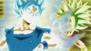 Goku Super Saiyan Azul vs. Kefla Super Saiyan