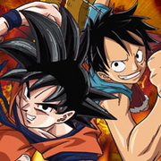 Goku and Luffy Toei Animation!