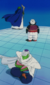 Kami, Mr. Popo and Piccolo on the lookout