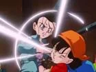 Videl parasitada intentando matar a Pan.
