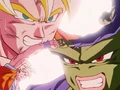 Goku attacks Pikkon