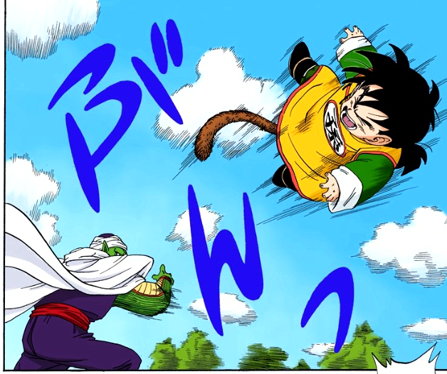 piccolo and gohan training