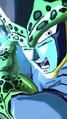 Cell about to fire the attack in Legends