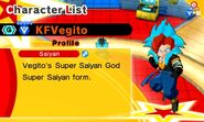 KF Vegito (Gogeta fused) in Super Saiyan 4-Super Saiyan Blue