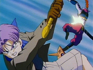 The Brave Sword being used by Trunks in Dragon Ball GT