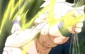 Goku forces the Big Gete Star to take in more energy