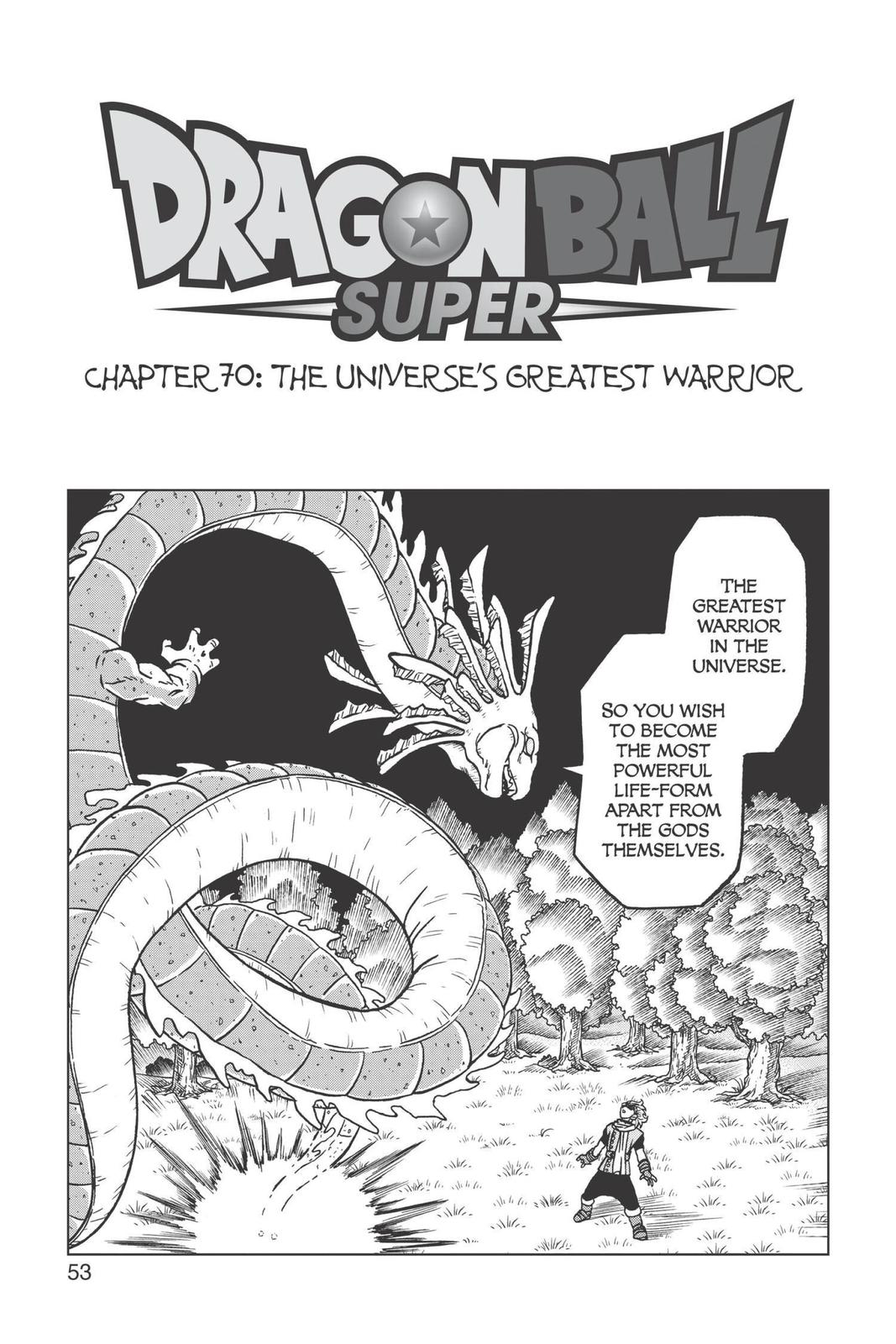 Dragon Ball Super Chapter 71 Vegeta Hakai Training - Comic Book